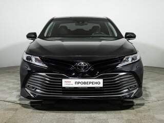 2019 Toyota Camry VIII (XV70), чёрный, 1999585 рублей, вид 2