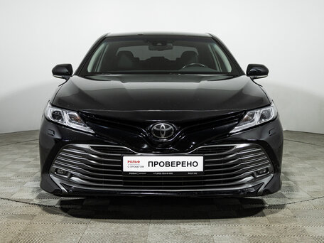 2019 Toyota Camry VIII (XV70), чёрный, 1999585 рублей, вид 2