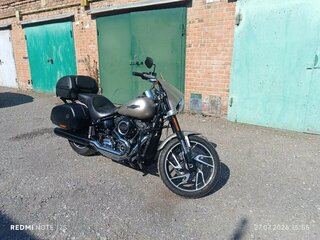 2018 Harley-Davidson Sport Glide, серебристый, 1490000 рублей, вид 3