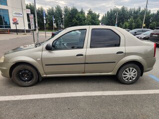 2011 Renault Logan I Рестайлинг, бежевый, 300000 рублей, вид 4