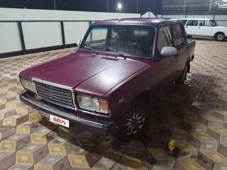 2001 Lada (ВАЗ) 2107, пурпурный, 110000 рублей, вид 2