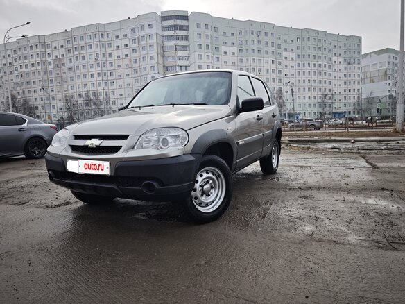 2017 Chevrolet Niva I Рестайлинг, серый, 650000 рублей - вид 1