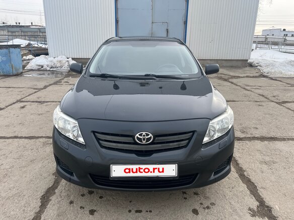 2008 Toyota Corolla X (E140, E150), чёрный, 950000 рублей