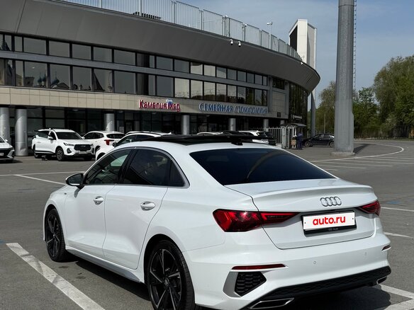 2021 Audi A3 35 TFSI Long IV (8Y), белый, 2570000 рублей - вид 5