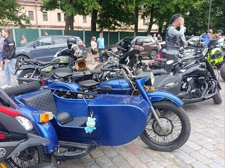 1993 Урал ИМЗ-8.103, синий, 250000 рублей, вид 1