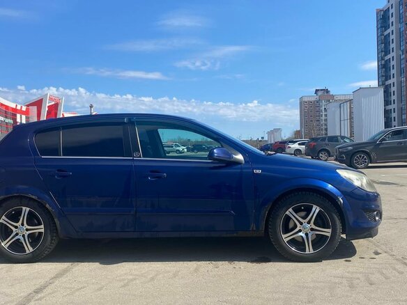 2007 Opel Astra H Рестайлинг, синий, 333000 рублей - вид 7