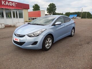 2013 Hyundai Elantra V (MD) Рестайлинг, голубой, 1059000 рублей, вид 3
