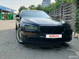 2009 BMW 7 серии 750i xDrive V (F01/F02/F04), чёрный, 1000000 рублей, вид 3