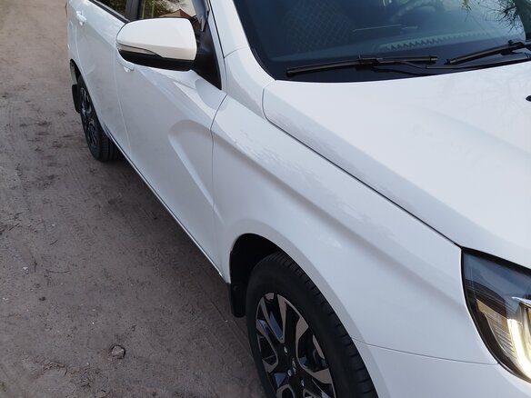 2024 Lada (ВАЗ) Vesta I Рестайлинг (NG), белый, 1280000 рублей - вид 9