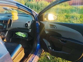 2013 Chevrolet Aveo II, синий, 700000 рублей, вид 1
