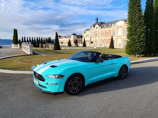 2018 Ford Mustang VI Рестайлинг, голубой, 2700000 рублей, вид 3