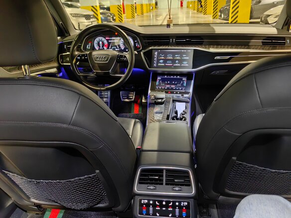 2021 Audi A6 45 TFSI V (C8), белый - вид 9