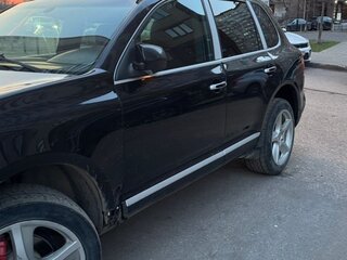 2008 Porsche Cayenne I Рестайлинг (957), чёрный, 770000 рублей, вид 5