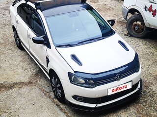 2013 Volkswagen Polo V, белый, 500000 рублей, вид 3