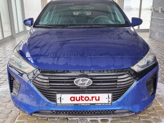 2019 Hyundai IONIQ, синий, 1300000 рублей, вид 2