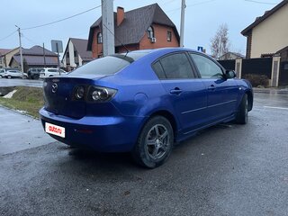 2008 Mazda 3 I (BK) Рестайлинг, синий, 550000 рублей, вид 5