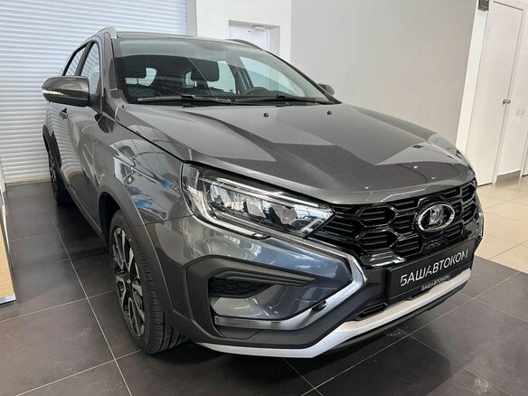 2026 Lada (ВАЗ) Vesta SW Cross I Рестайлинг (NG), серый, 2130000 рублей - вид 9