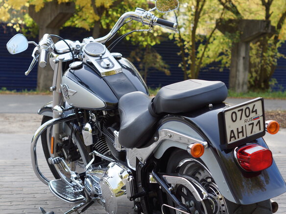2012 Harley-Davidson Fat Boy, чёрный - вид 19
