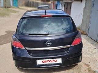2009 Opel Astra H Рестайлинг, чёрный, 430000 рублей, вид 2