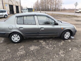 2004 Renault Symbol I Рестайлинг, серый, 145000 рублей, вид 3