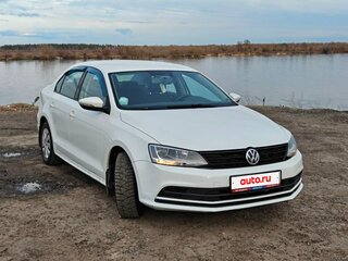 2016 Volkswagen Jetta VI Рестайлинг, белый, 1050000 рублей, вид 3
