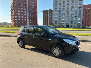 2014 Renault Sandero I, чёрный, 590000 рублей, вид 3