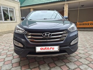 2012 Hyundai Santa Fe III, синий, 1350000 рублей, вид 2