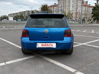 2002 Volkswagen Golf IV, синий, 430000 рублей, вид 5