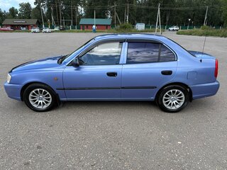 2005 Hyundai Accent ТагАЗ II, голубой, 250000 рублей, вид 3