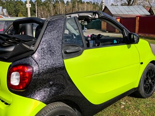 2016 Smart Fortwo III, чёрный, 1800000 рублей, вид 3