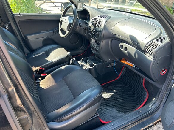 2011 Lada (ВАЗ) Kalina I, чёрный, 160000 рублей - вид 8