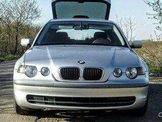 2003 BMW 3 серии Compact 316i IV (E46) Рестайлинг, серебристый, 800000 рублей, вид 1