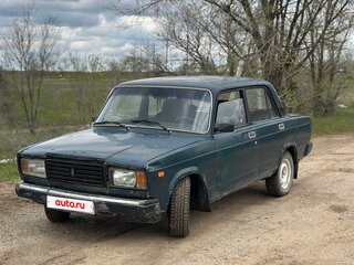 1999 Lada (ВАЗ) 2107, синий, 65000 рублей, вид 1