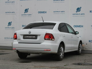 2016 Volkswagen Polo V Рестайлинг, белый, 1150000 рублей, вид 5