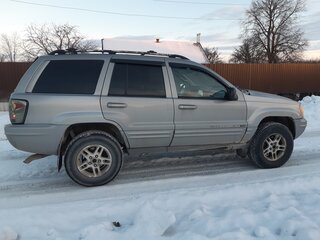 2002 Jeep Grand Cherokee II (WJ), серебристый, 640000 рублей, вид 4