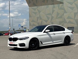 2017 BMW 5 серии 520d VII (G30/G31/G38), белый, 3200000 рублей, вид 1