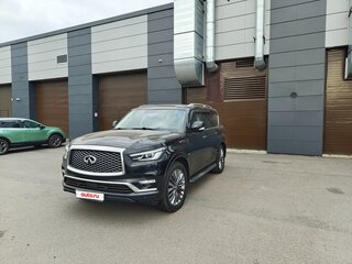 2018 Infiniti QX80 I Рестайлинг 2, чёрный, 3100000 рублей, вид 1