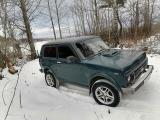 2001 Lada (ВАЗ) 2121 (4x4) I Рестайлинг, синий, 300000 рублей, вид 1