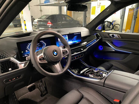 2025 BMW X7 40i I (G07) Рестайлинг, чёрный, 14470000 рублей, вид 5
