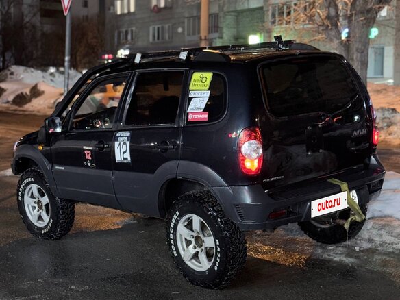 2010 Chevrolet Niva I Рестайлинг, чёрный, 400000 рублей