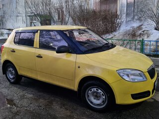 2008 Skoda Fabia II, жёлтый, 399000 рублей, вид 2