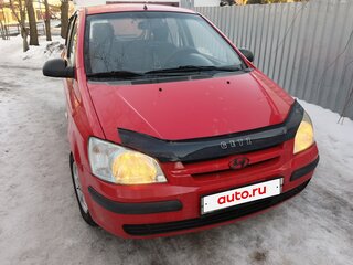 2005 Hyundai Getz I, красный, 299000 рублей, вид 2