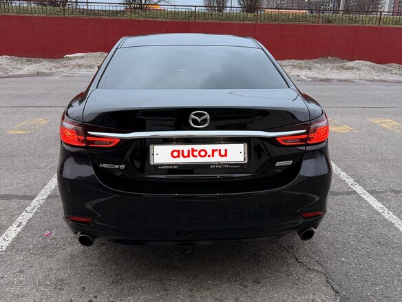 2018 Mazda 6 III (GJ) Рестайлинг 2, чёрный, 2450000 рублей - вид 6