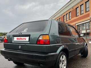 1989 Volkswagen Golf II, зелёный, 130000 рублей, вид 4