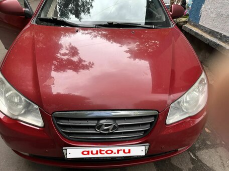 2007 Hyundai Elantra IV (HD), красный, 370000 рублей, вид 1
