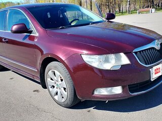 2012 Skoda Superb II, пурпурный, 820000 рублей, вид 2