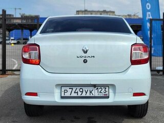 2018 Renault Logan II, белый, 535000 рублей, вид 4