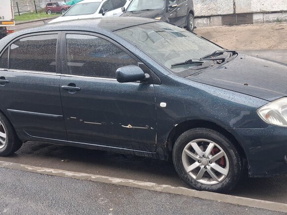 2006 Toyota Corolla IX (E120, E130) Рестайлинг, зелёный, 520000 рублей - вид 1