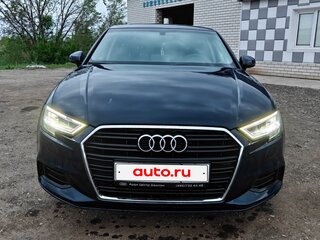 2019 Audi A3 III (8V) Рестайлинг, синий, 2425000 рублей, вид 3