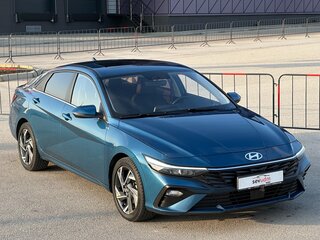 2023 Hyundai Elantra N Line VII (CN7) Рестайлинг, синий, 2297000 рублей, вид 4